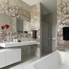 Carta da parati Airy Clouds - bagno Carta da parati Airy Clouds - bagno