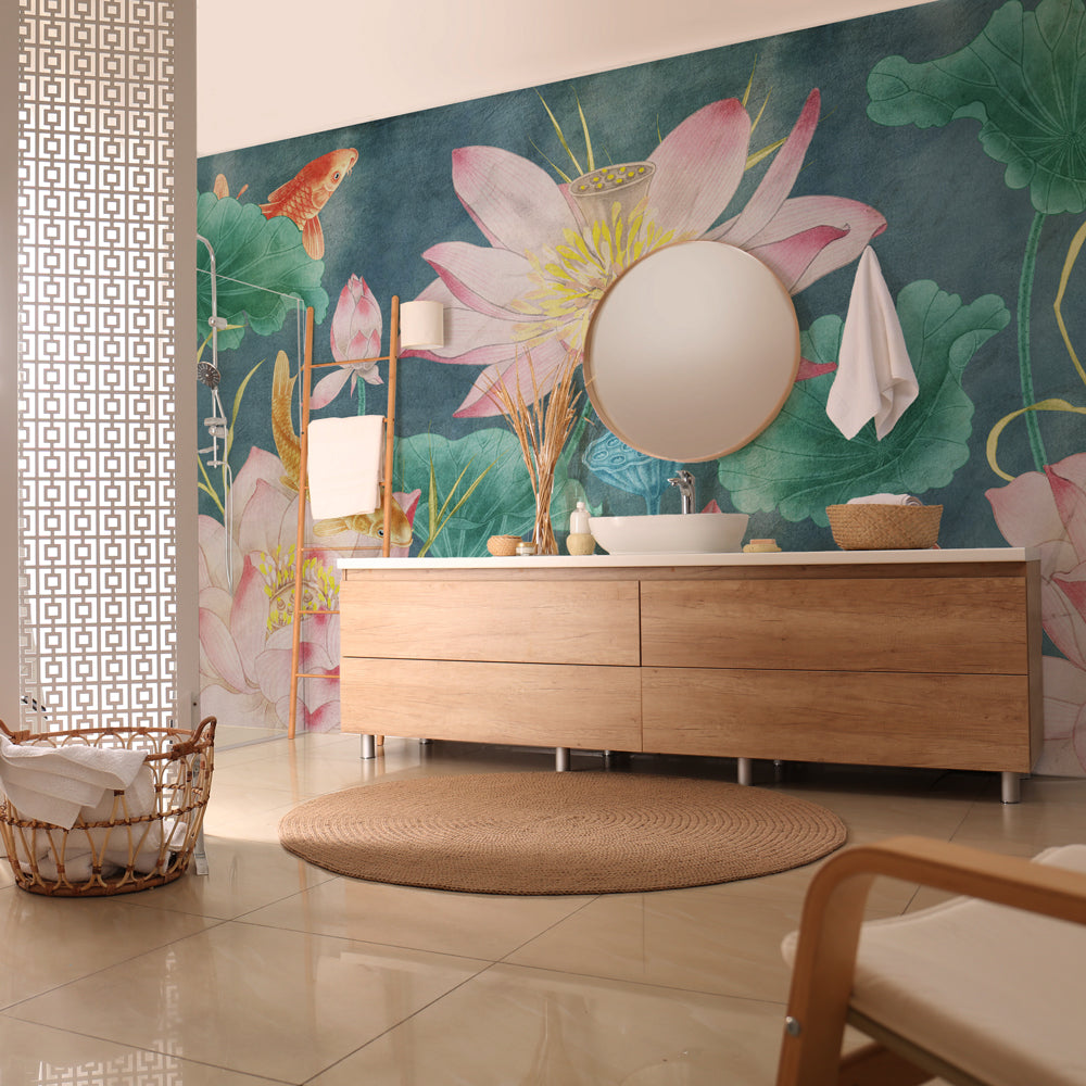 Carta da Parati Freschezza Giapponese - Bagno Carta da Parati Freschezza Giapponese - Bagno