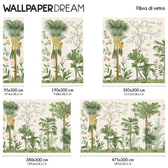 Carta da parati Giardino delle delizie dimensioni Fibra di vetro Carta da parati Giardino delle delizie dimensioni Fibra di vetro