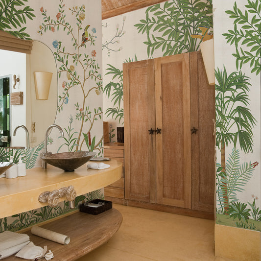 Carta da parati Giardino delle delizie - bagno