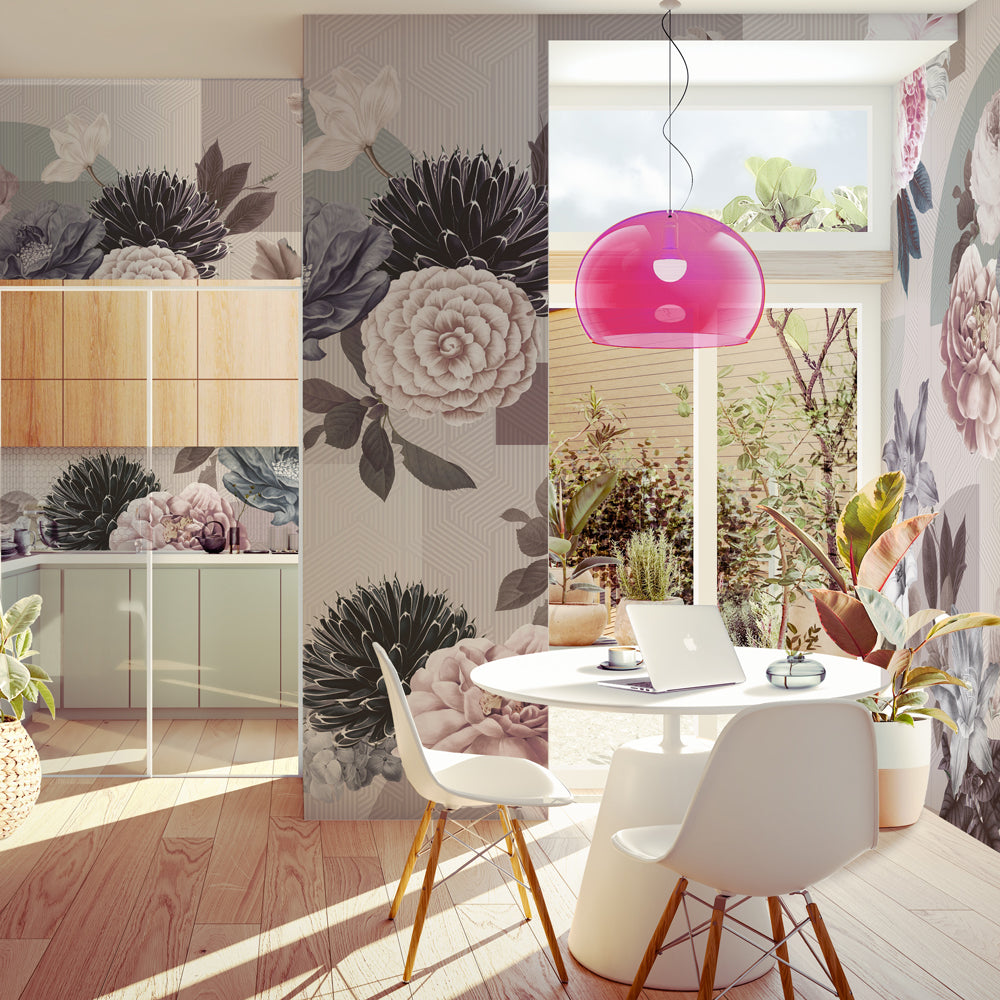 Carta da parati Brezza Cipria - cucina Carta da parati Brezza Cipria - cucina