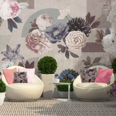 Carta da parati Brezza Cipria - per esterni Carta da parati Brezza Cipria - per esterni