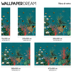 Papier Peint bleu profond Papier Peint bleu profond