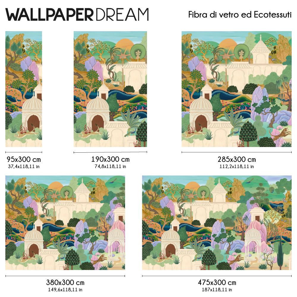 Carta da parati Neverending Journey dimensioni Fibra di vetro Carta da parati Neverending Journey dimensioni Fibra di vetro