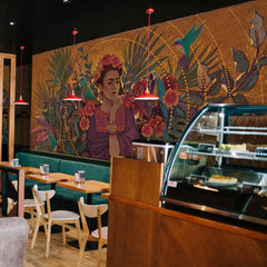 Carta da parati Frida - esercizi commerciali Carta da parati Frida - esercizi commerciali