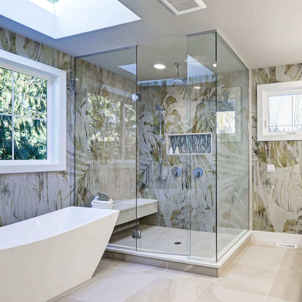 Carta da parati Silk Flower - box doccia Carta da parati Silk Flower - box doccia