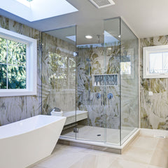 Carta da parati Silk Flower - box doccia Carta da parati Silk Flower - box doccia