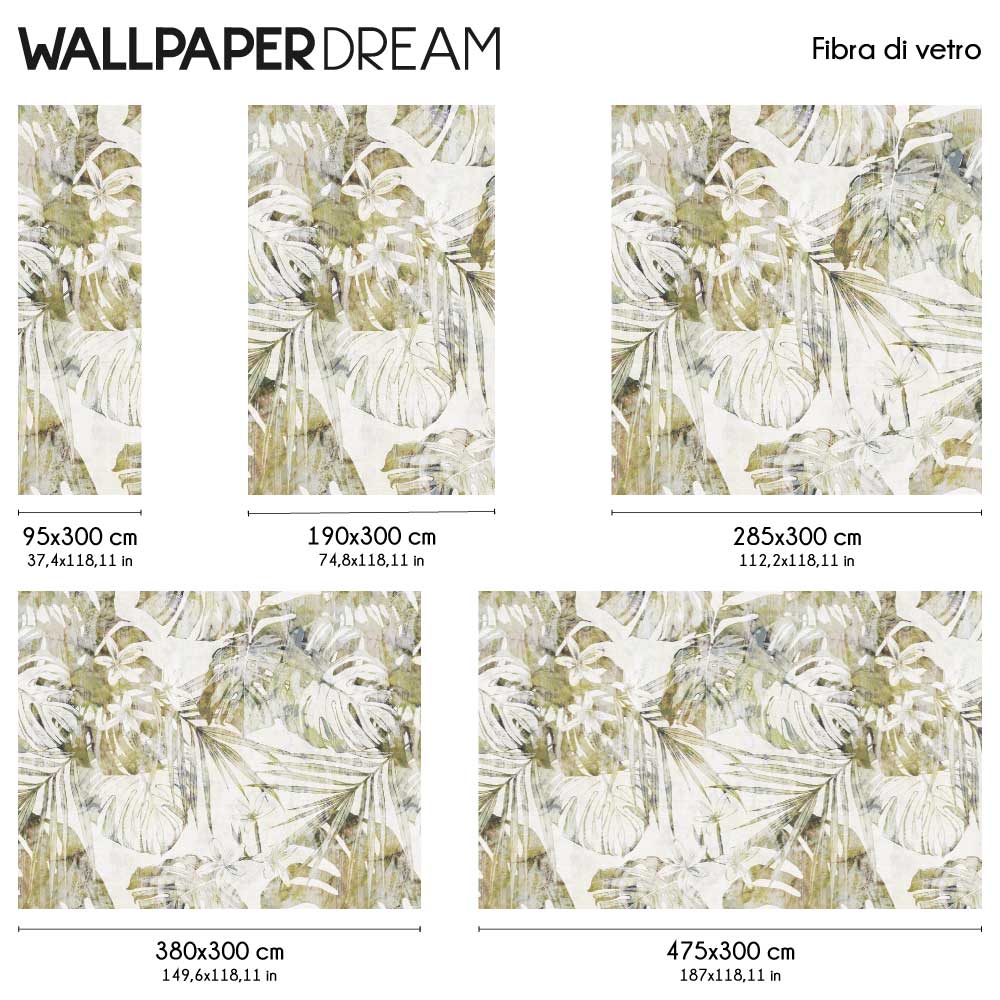 Carta da parati Silk Flower dimensioni Fibra Vetro Carta da parati Silk Flower dimensioni Fibra Vetro