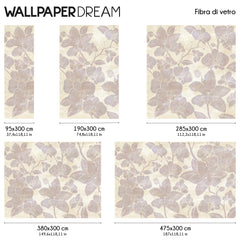 Carta da parati Fiori fatui dimensioni Fibra Carta da parati Fiori fatui dimensioni Fibra