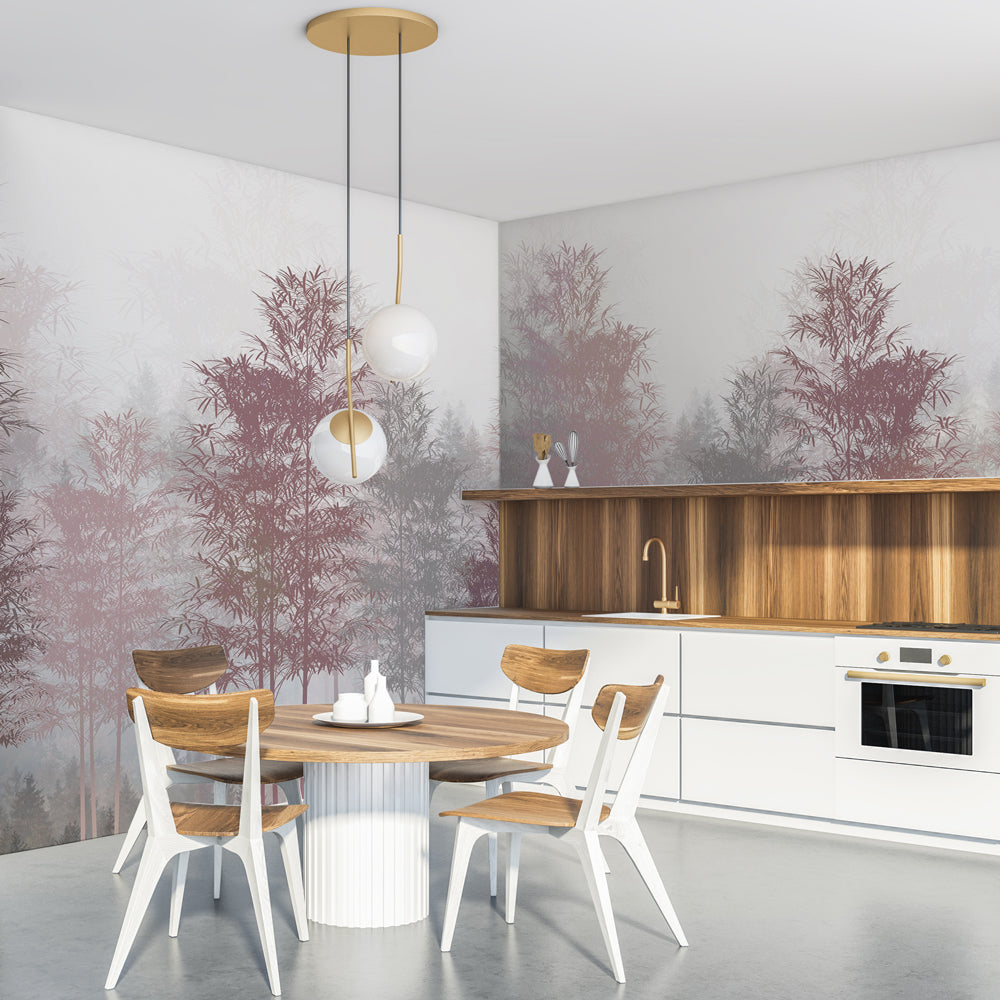 Carta da parati Gloomy forest - cucina Carta da parati Gloomy forest - cucina
