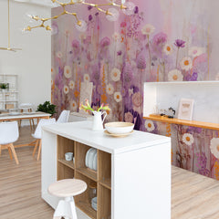 Carta da parati Danza floreale - esercizi commerciali Carta da parati Danza floreale - esercizi commerciali