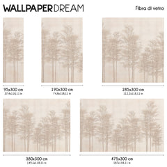Soft Forest Wall Mural Soft Forest Wall Mural