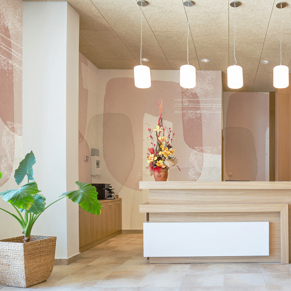 Carta da parati Serenità rosata - hotel Carta da parati Serenità rosata - hotel