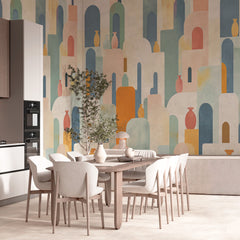 Carta da parati Pattern orientale - cucina Carta da parati Pattern orientale - cucina