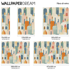 Carta da parati Pattern orientale Carta da parati Pattern orientale