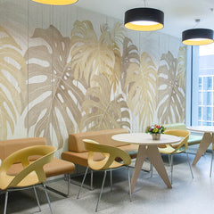 Carta da parati Monstere eteree - esercizi commerciali | beige Carta da parati Monstere eteree - esercizi commerciali | beige