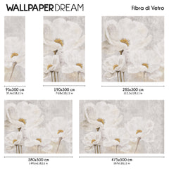Floral embroidery Wall Mural Floral embroidery Wall Mural