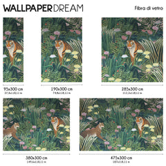 Naive felines Wall Mural Naive felines Wall Mural