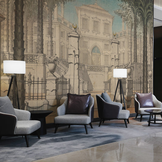 Carta da parati Palazzo estivo - hotel