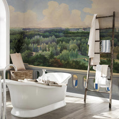 Carta da parati Balconata antica - bagno Carta da parati Balconata antica - bagno