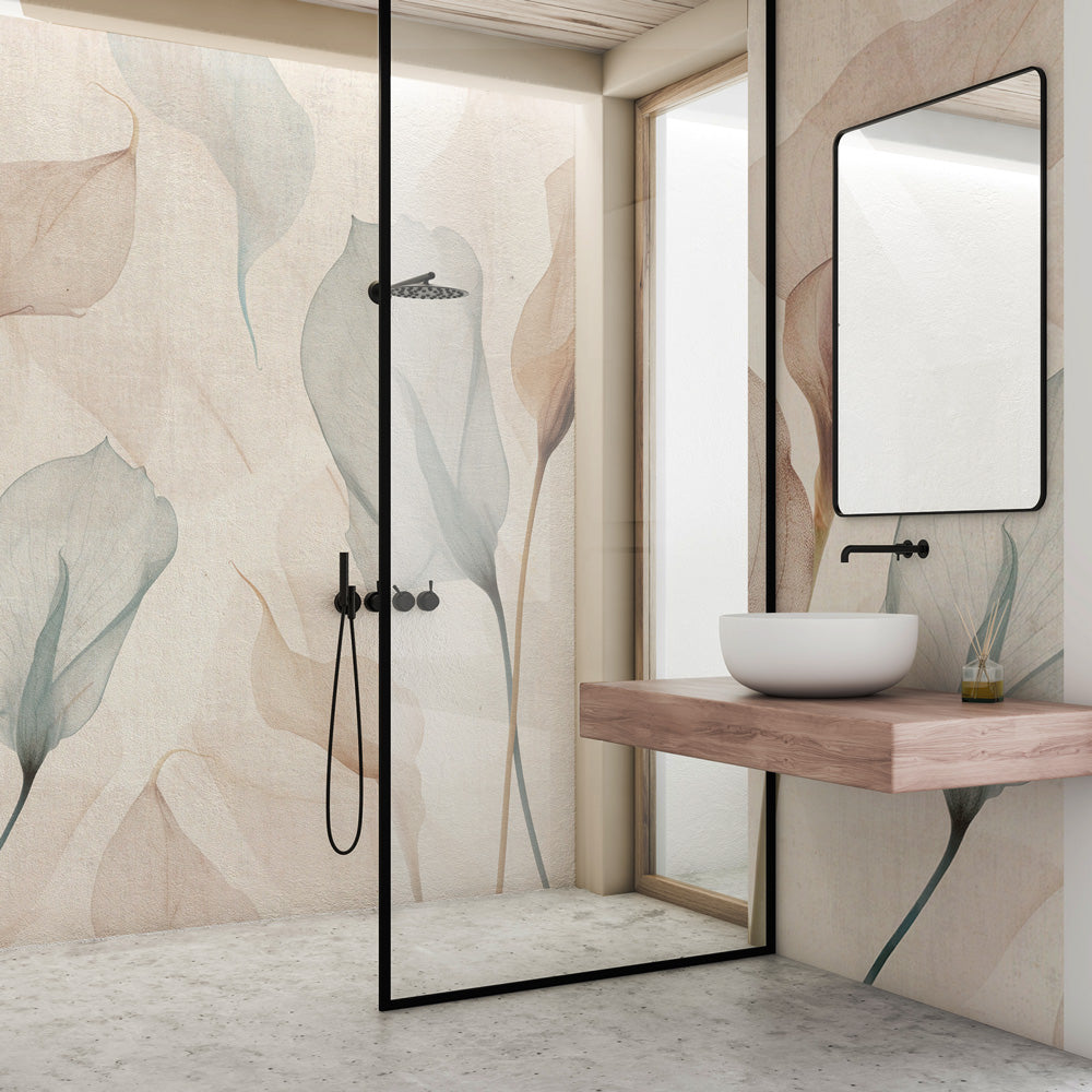 Carta da parati Calle danzanti - box doccia Carta da parati Calle danzanti - box doccia