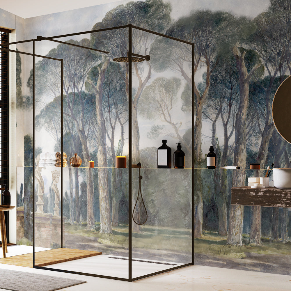 Carta da parati Gianicolo - box doccia Carta da parati Gianicolo - box doccia