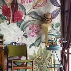 Carta da parati Primavera Vintage - esercizi commerciali Carta da parati Primavera Vintage - esercizi commerciali
