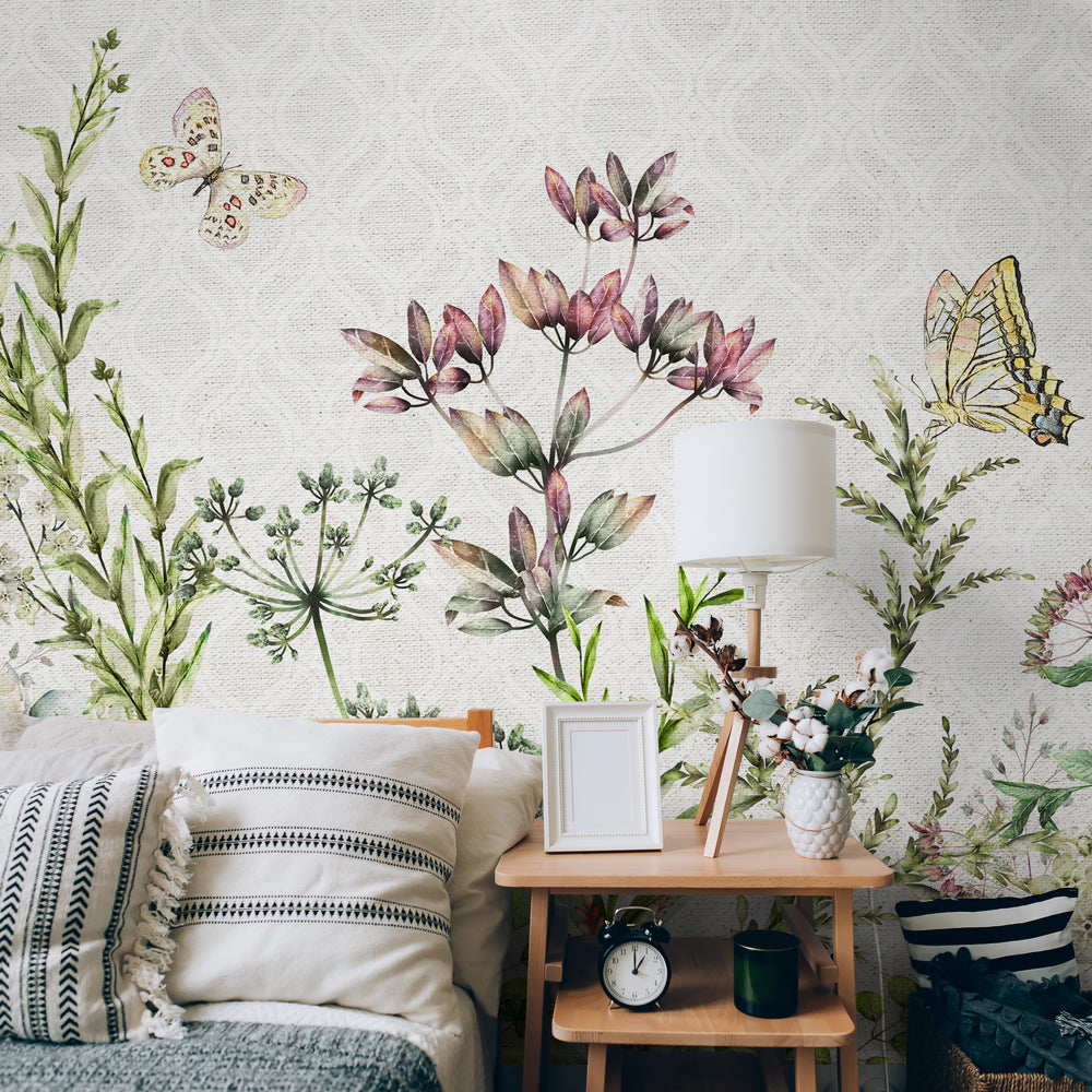 Carta da parati Giardino dell'eden - camera da letto Carta da parati Giardino dell'eden - camera da letto