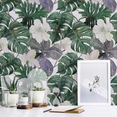 Carta da parati Vintage jungle dettaglio Carta da parati Vintage jungle dettaglio