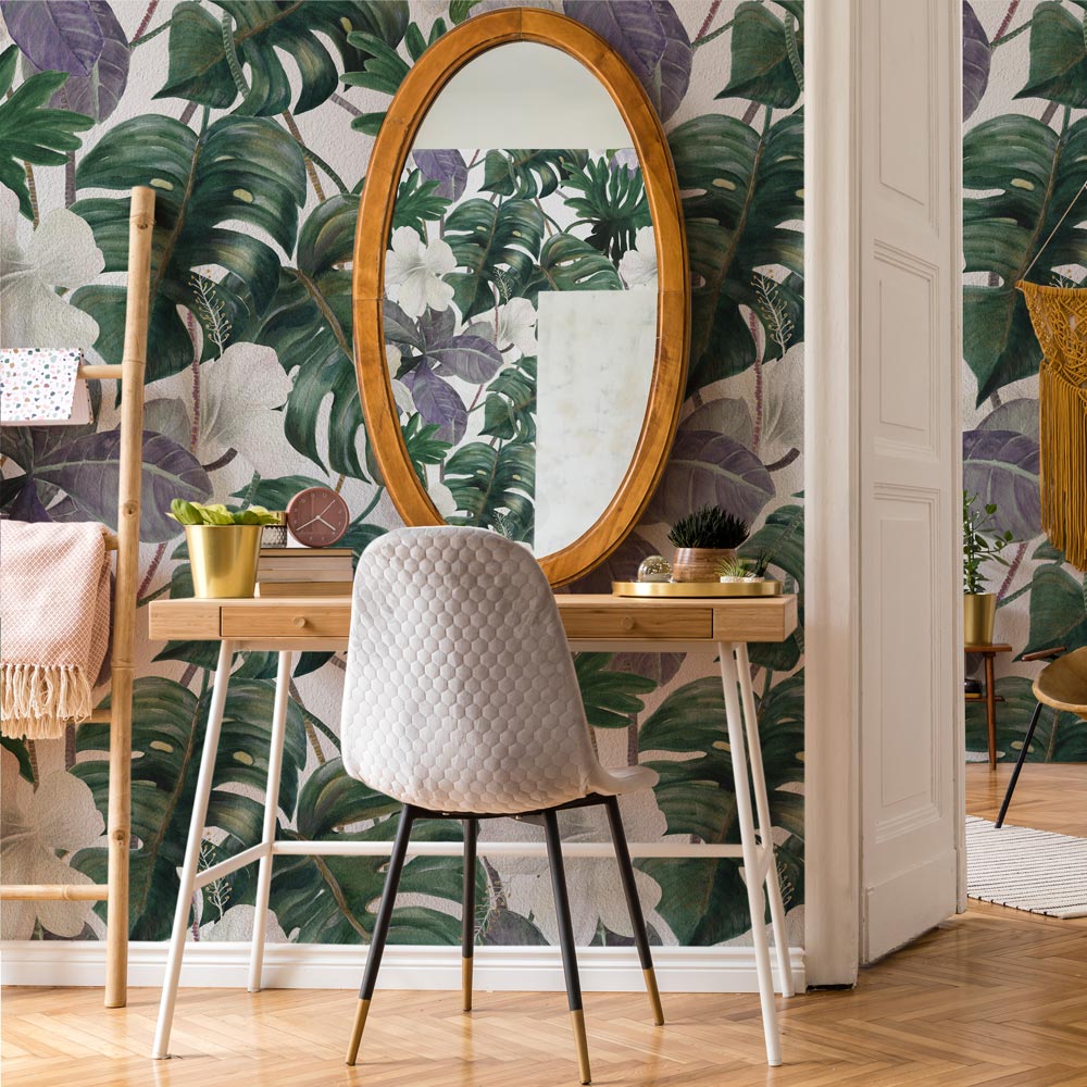 Carta da parati Vintage jungle ingresso Carta da parati Vintage jungle ingresso