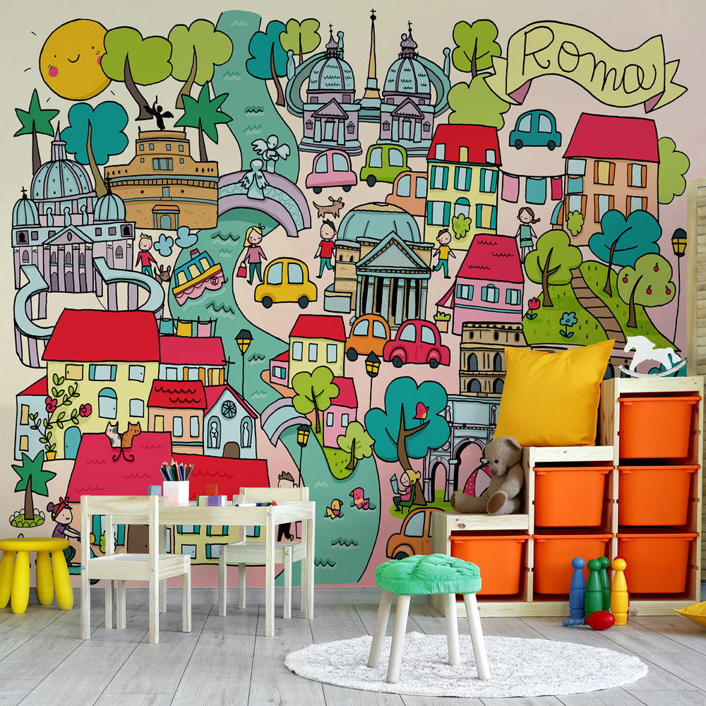 Carta da parati Roma - per bambini Carta da parati Roma - per bambini