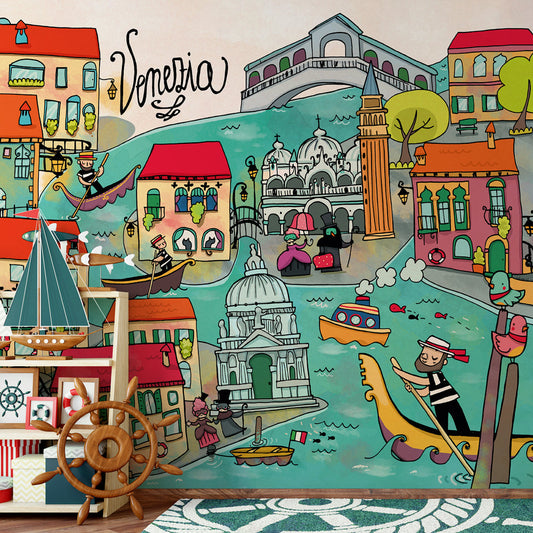 Carta da parati Venezia - per bambini