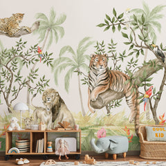 Carta da parati Felini - per bambini Carta da parati Felini - per bambini