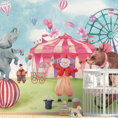 Carta da parati Dolce circo per bambini 2 Carta da parati Dolce circo per bambini 2