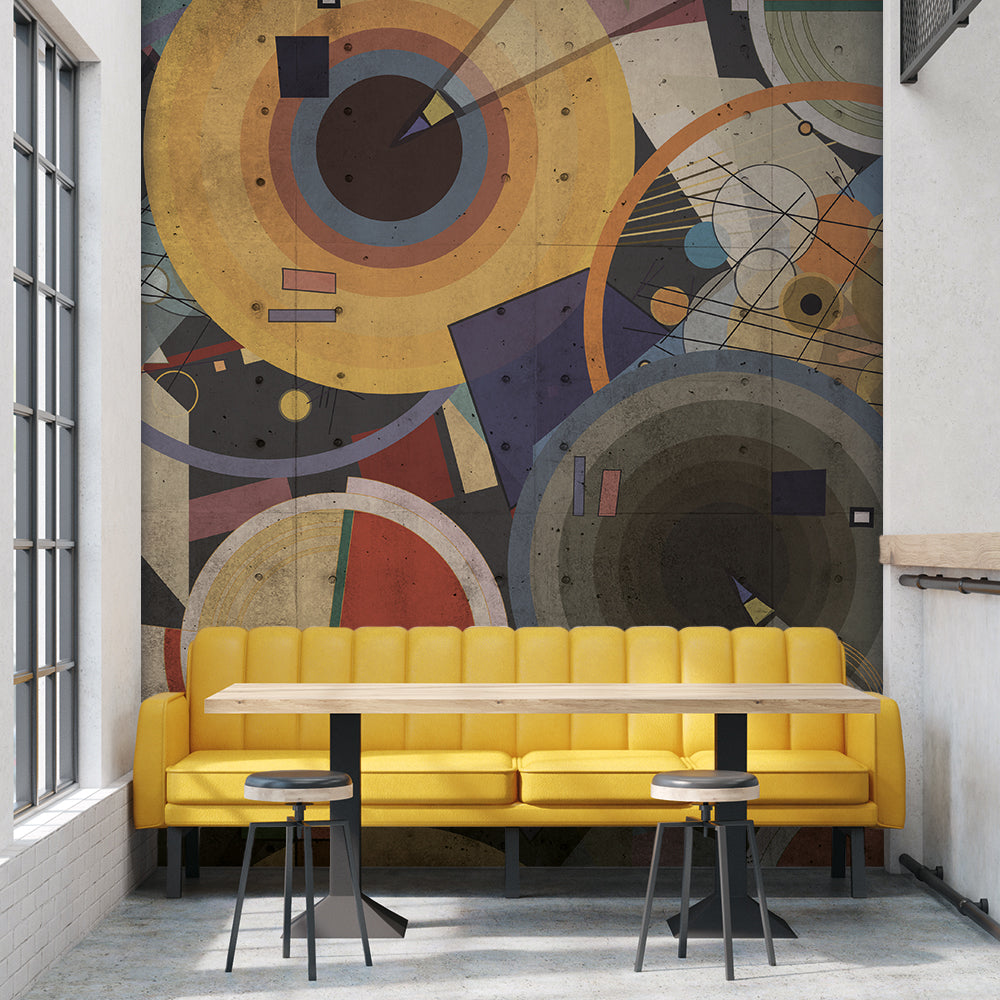 Carta da parati Kandinsky - esercizi commerciali, hotel Carta da parati Kandinsky - esercizi commerciali, hotel