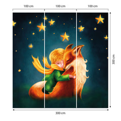 Carta da parati Il Principe e la volpe dimensioni TNT 3 Carta da parati Il Principe e la volpe dimensioni TNT 3