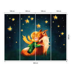 Carta da parati Il Principe e la volpe dimensioni TNT 4 Carta da parati Il Principe e la volpe dimensioni TNT 4