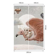 Carta da parati Dolce Sogno dimensioni TNT 2 Carta da parati Dolce Sogno dimensioni TNT 2