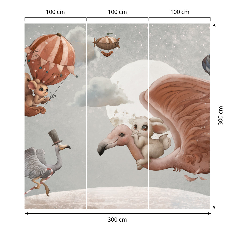 Carta da parati Dolce Sogno - dimensioni TNT 3 Carta da parati Dolce Sogno - dimensioni TNT 3