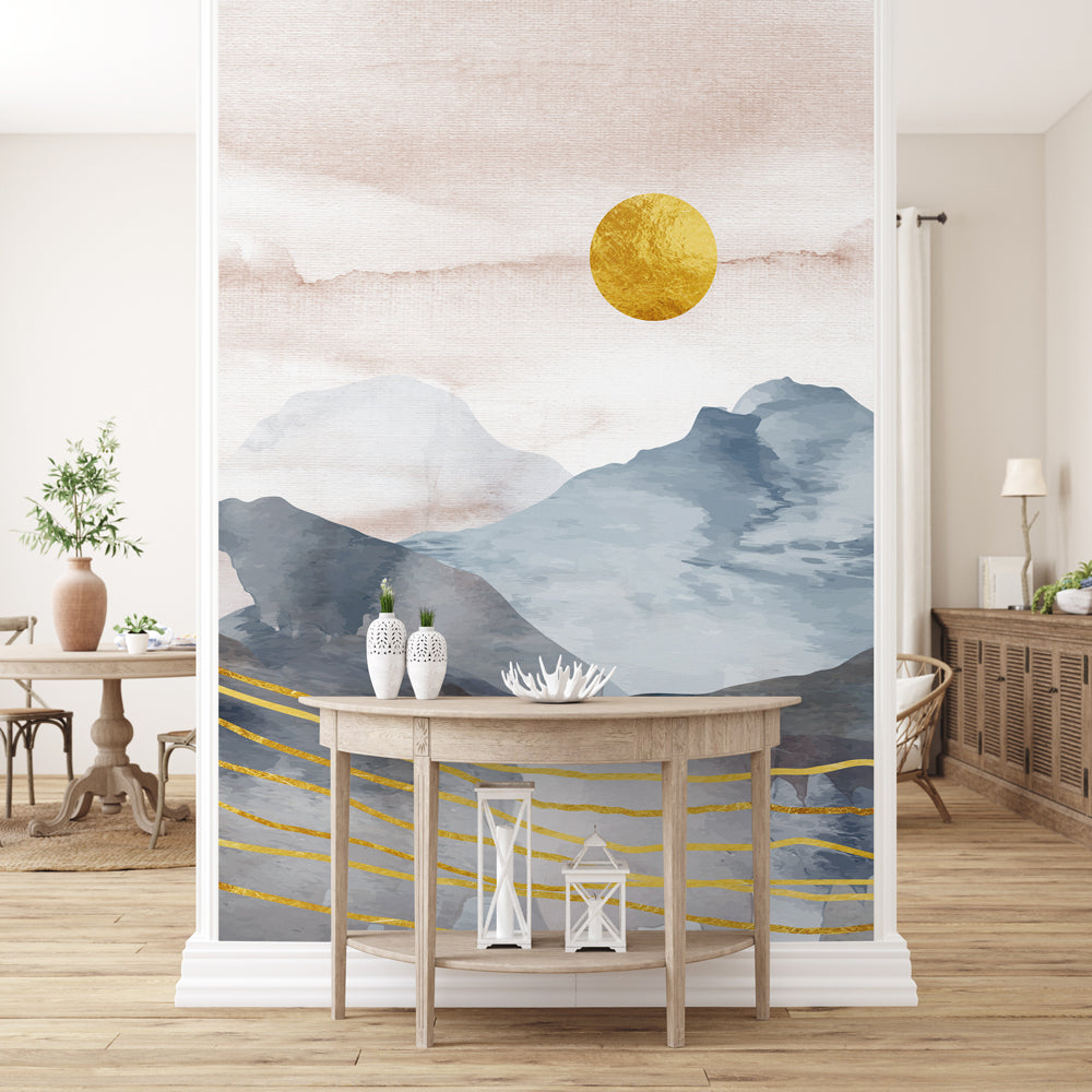 Carta da parati Sol levante - sala da pranzo Carta da parati Sol levante - sala da pranzo