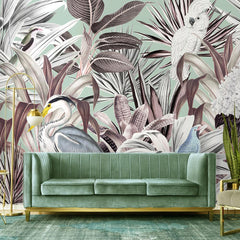 Carta da parati Cinera - soggiorno Carta da parati Cinera - soggiorno