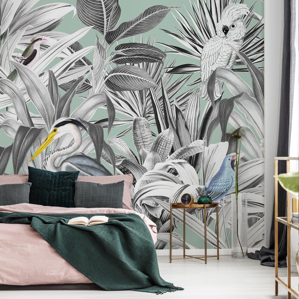 Carta da parati Cinera camera da letto 2 - | grigia Carta da parati Cinera camera da letto 2 - | grigia