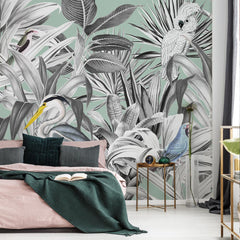 Carta da parati Cinera camera da letto 2 - | grigia Carta da parati Cinera camera da letto 2 - | grigia