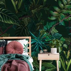 Carta da parati Giardino paradisiaco camera da letto 2 Carta da parati Giardino paradisiaco camera da letto 2