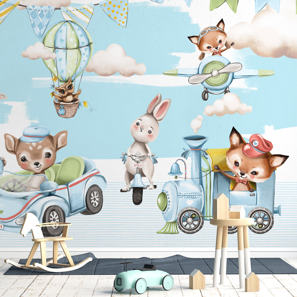 Carta da parati Gioca con noi per bambini 2a Carta da parati Gioca con noi per bambini 2a