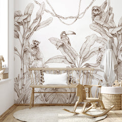 Carta da parati Esotica - per bambini Carta da parati Esotica - per bambini