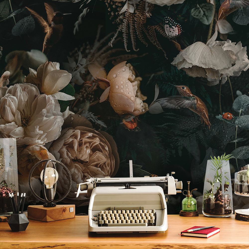 Carta da parati Rose - ufficio Carta da parati Rose - ufficio