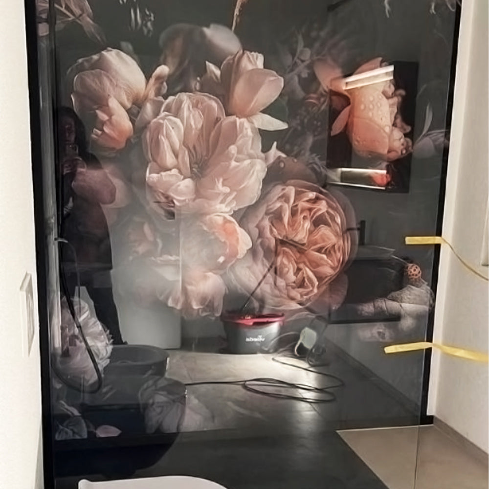 Carta da parati Rose - box doccia Carta da parati Rose - box doccia