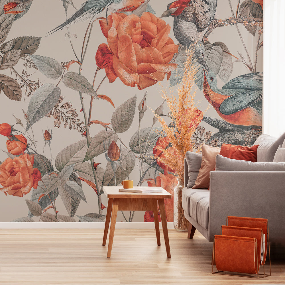 Carta da parati Passion - soggiorno Carta da parati Passion - soggiorno