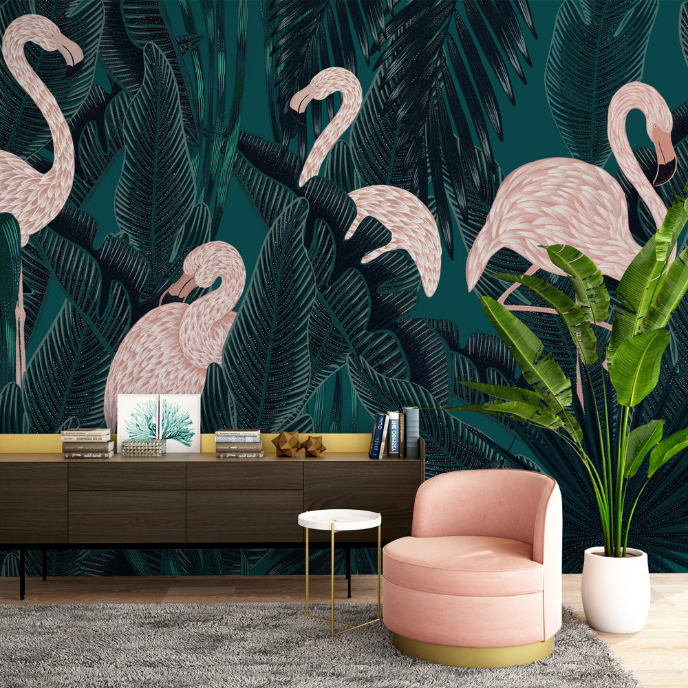 Carta da parati Silhouette - soggiorno Carta da parati Silhouette - soggiorno